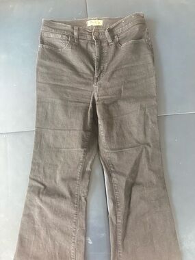 Madewell Ladies Black Flared Jeans - Unbranded